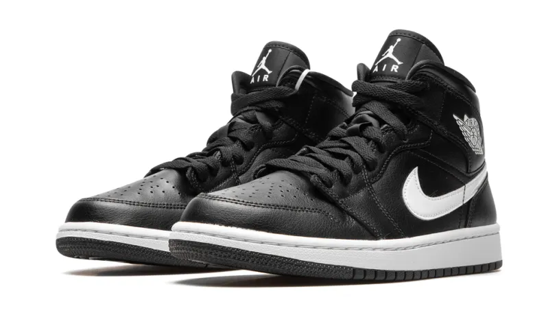 Air Jordan 1 AIR JORDAN 1 MID WMNS 'Black / White'