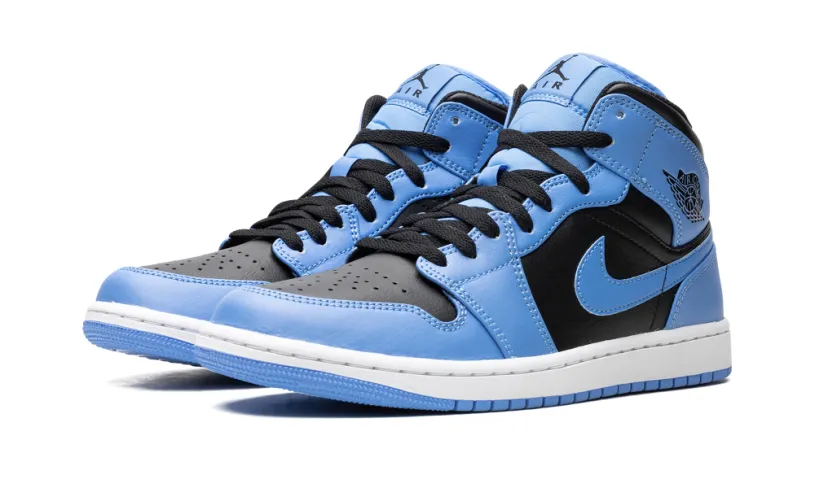 Air Jordan 1 Air Jordan 1 Mid 'University Blue Black' 