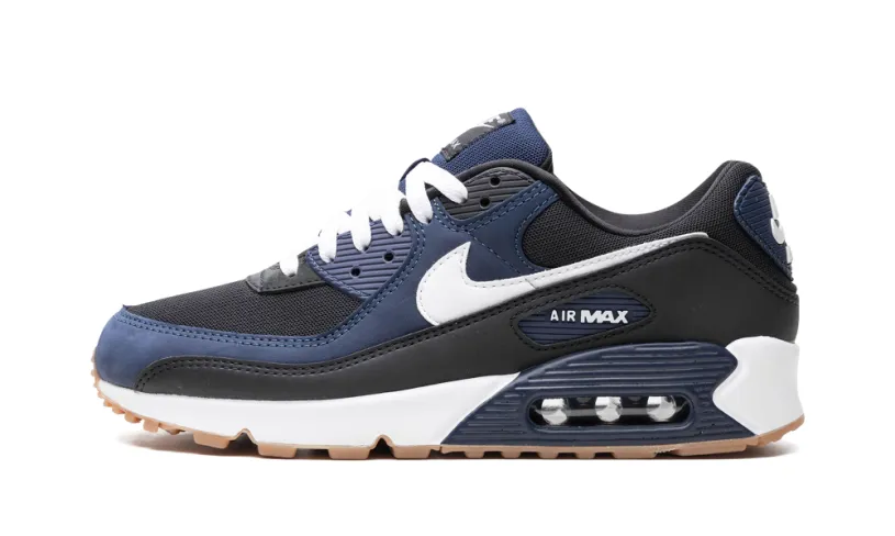 Nike Lifestyle Air Max 90 'Midnight Navy Gum' 'MIDNIGHT NAVY' 