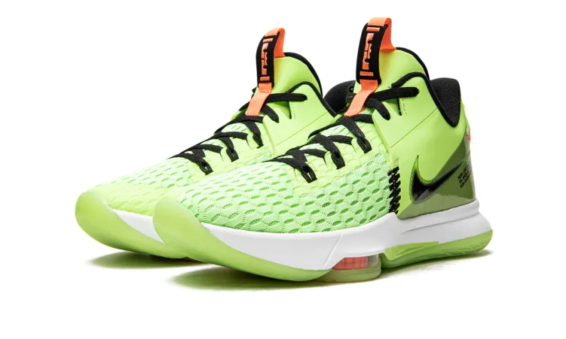 Nike Basketball LeBron Witness V 'Lime Glow'