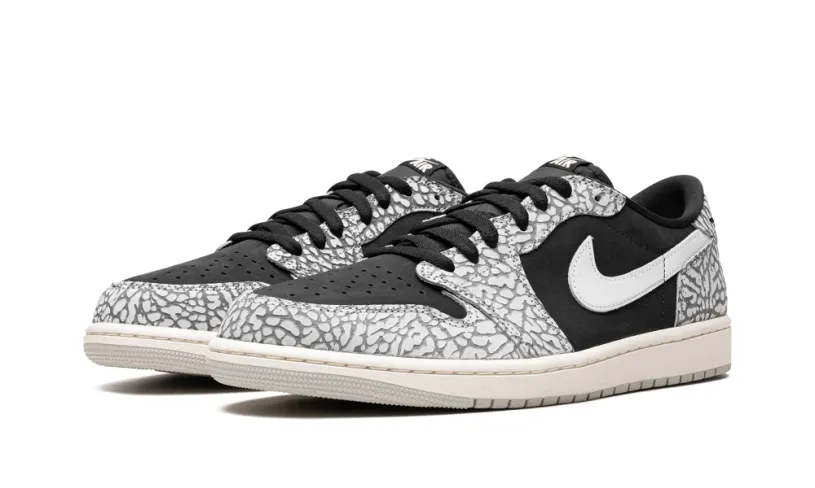 Air Jordan 1 Air Jordan 1 Low 'Black Elephant' 