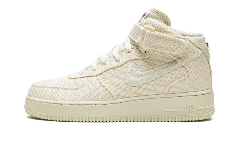 Nike Lifestyle Air Force 1 Mid 'Stussy - Fossil' 
