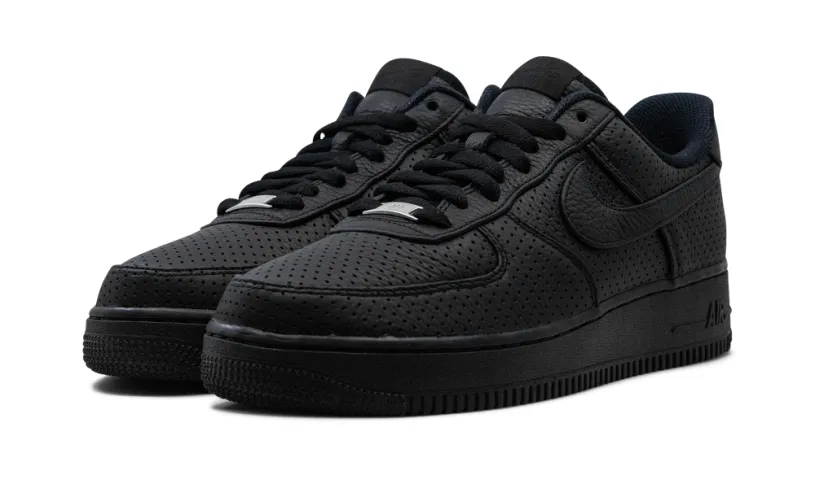 Nike Lifestyle Air Force 1 Low SP 'Triple Black Perforated' 