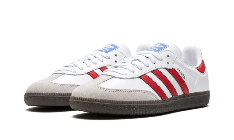 Adidas Samba Samba OG 'White   Better Scarlet' 