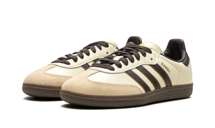 Adidas Samba Samba OG 'Cream White   Dark Brown' 
