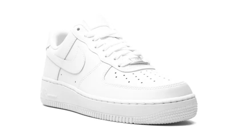 Nike Lifestyle AIR FORCE 1 LO '07 MNS WMNS 'White on White' 