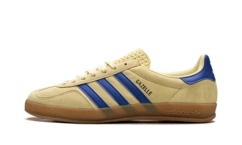 Adidas Gazelle Gazelle Indoor 'Powder Yellow Royal Blu'