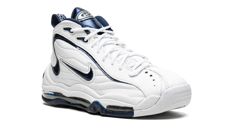 Nike Basketball Air Total Max Uptempo 'White   Navy' 