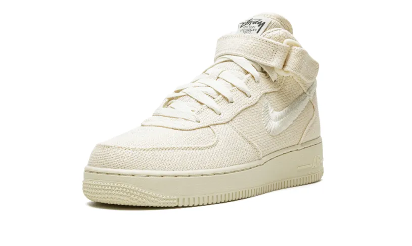 Nike Lifestyle Air Force 1 Mid 'Stussy - Fossil' 