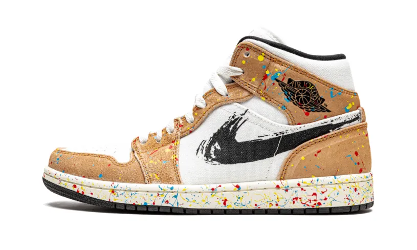 Air Jordan 1 Air Jordan 1 Mid SE 'Brushstroke'