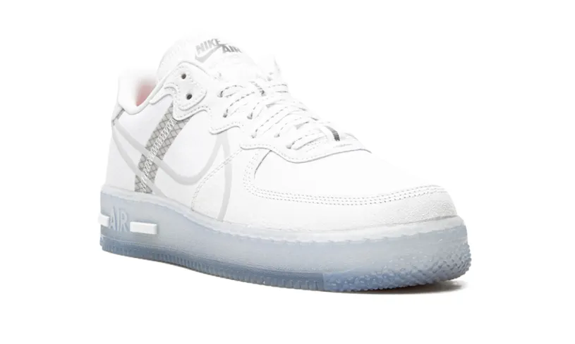 Nike Lifestyle Air Force 1 React 'White Ice' 