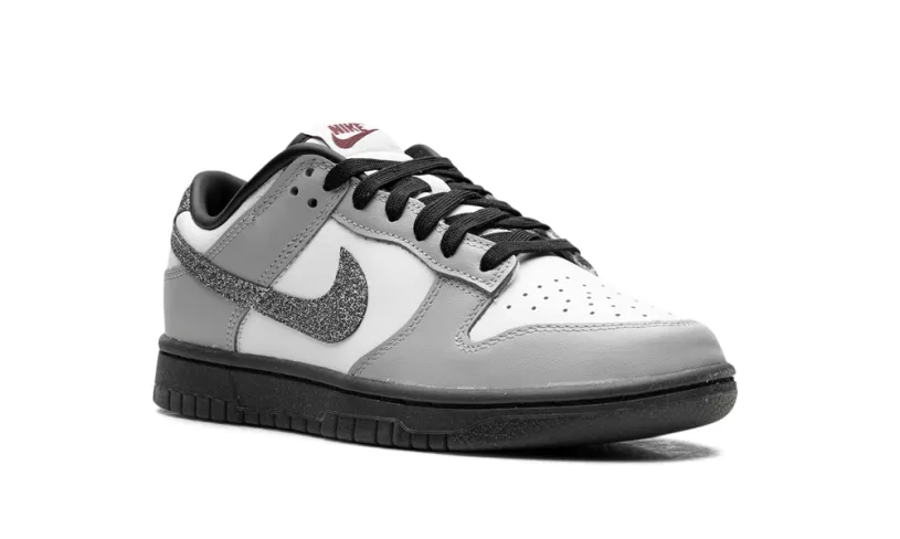 Nike Dunk Dunk Low LX WMNS 'Glitter Swoosh White Light Smoke Grey' 