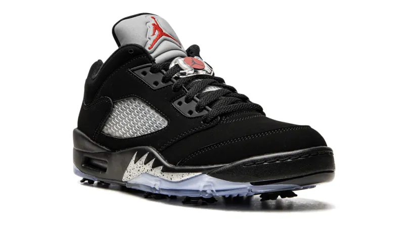 Air Jordan 5 Jordan 5 Retro Low Golf 'Black Metallic' 