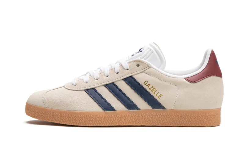 Adidas Gazelle Gazelle 'Off White   Dark Blue   Gum' 