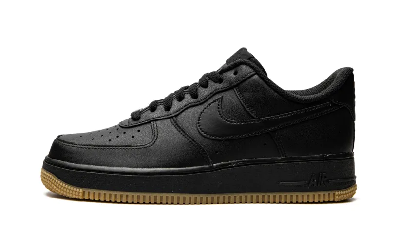 Nike Lifestyle Air Force 1 Low '07 'Black Gum' 
