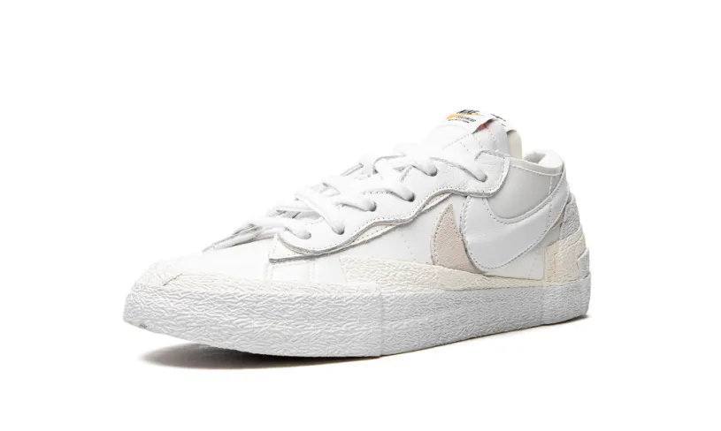 Nike Lifestyle Blazer Low 'Sacai - White Patent Leather' 