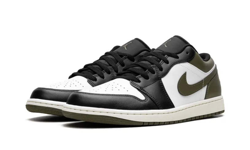 Air Jordan 1 Air Jordan 1 Low 'Black Toe Medium Olive' 