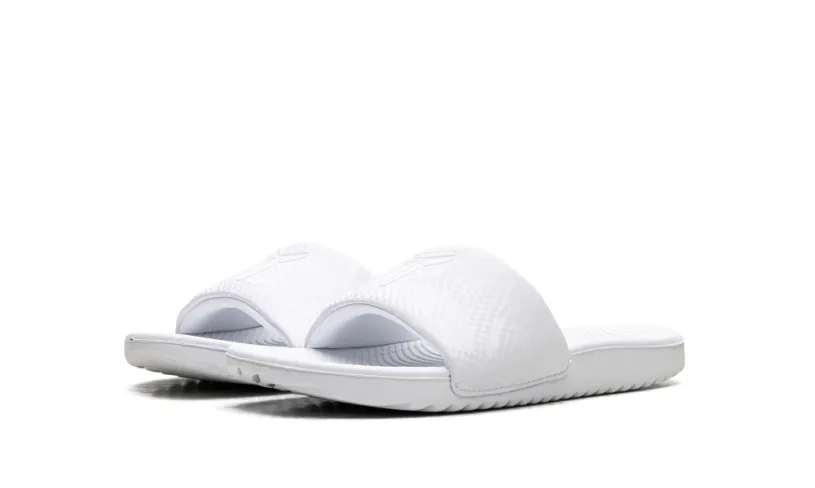 Nike Lifestyle Kawa Slide GS 'Kobe Bryant - Triple White'