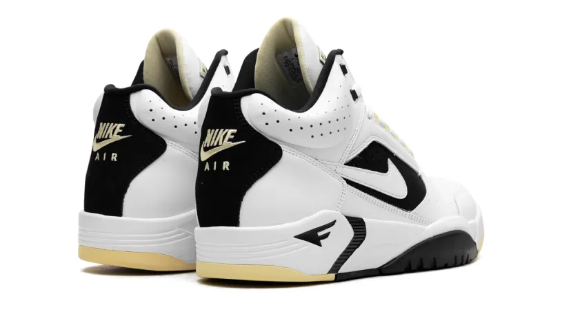 Nike Basketball Air Flight Lite Mid 'White Lemon Black White' 