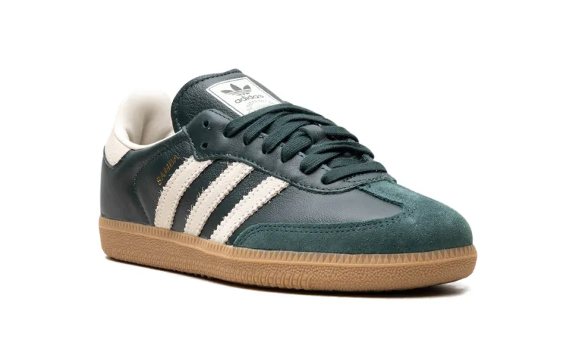 Adidas Samba Samba OG 'Shadow Green Cream White Gold Metallic' 
