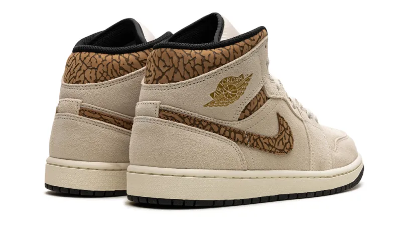 Air Jordan 1 Air Jordan 1 Mid 'Brown Elephant' 