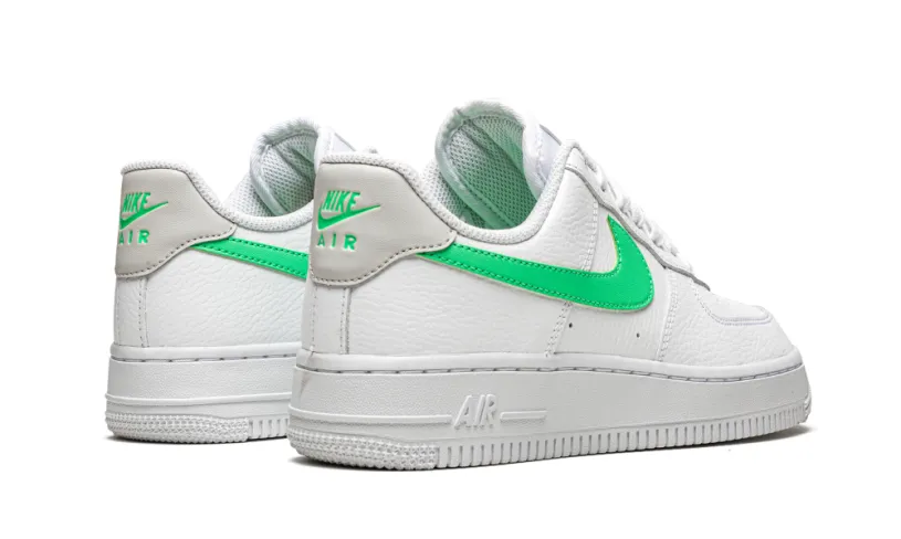 Nike Lifestyle AIR FORCE 1 LO '07 MNS WMNS 'White   Green Glow' 
