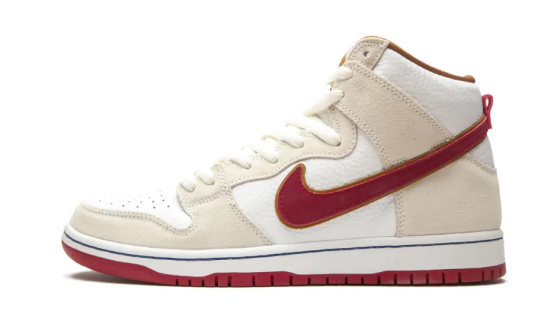 Nike SB SB Dunk High 'Team Crimson'