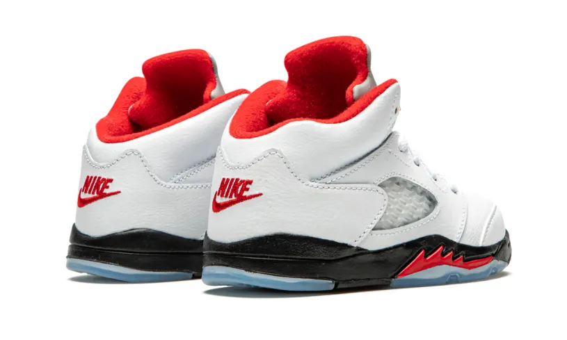 Air Jordan 5 Air Jordan 5 Retro TD 'Fire Red Silver Tongue 2020' 
