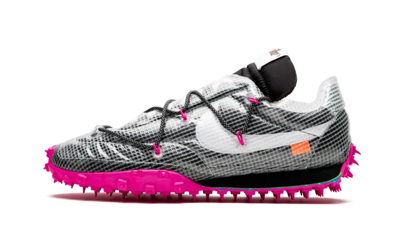 Nike Lifestyle OFF-WHITE WAFFLE RACER SP WMNS 'Black' 