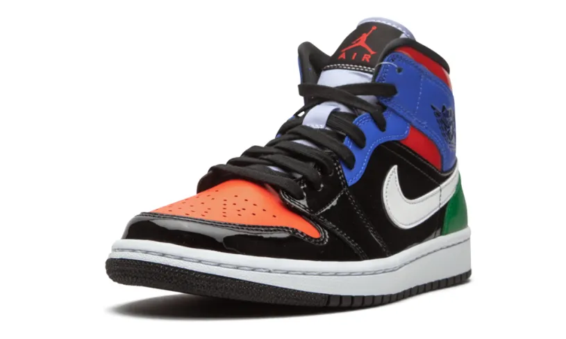Air Jordan 1 AIR JORDAN 1 MID SE WMNS 'Multicolor Patent' 