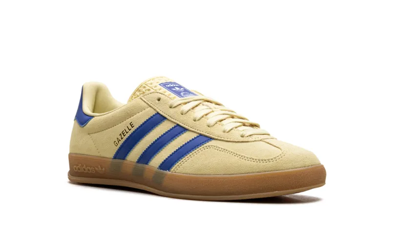 Adidas Gazelle Gazelle Indoor 'Powder Yellow Royal Blu' 