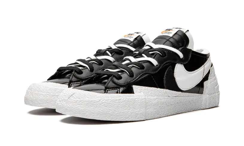 Nike Lifestyle Blazer Low 'Sacai - Black Patent Leather'