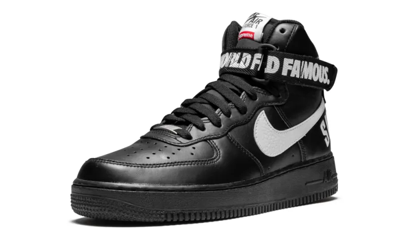 Nike Lifestyle Air Force 1 High Supreme SP 'Black' 