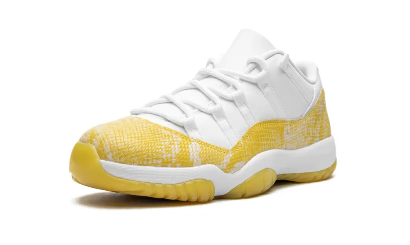 Air Jordan 11 AIR JORDAN 11 LOW WMNS 'Yellow Snakeskin' 