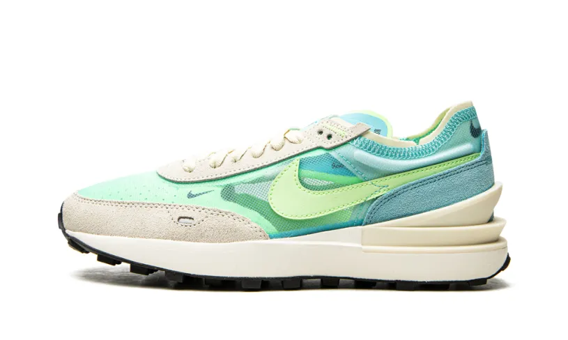 Nike Basketball WAFFLE ONE WMNS 'Bleached Aqua   Lime' 