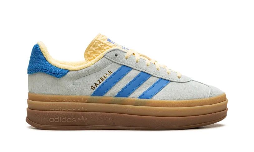 Adidas Gazelle Gazelle Bold Wmns 'Almost Blue Yellow' 