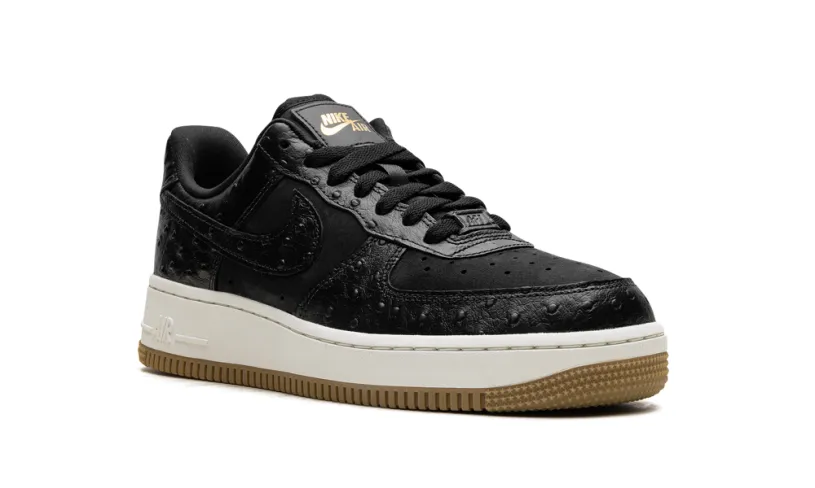Nike Lifestyle Air Force 1 Low '07 WMNS 'Black Ostrich' 