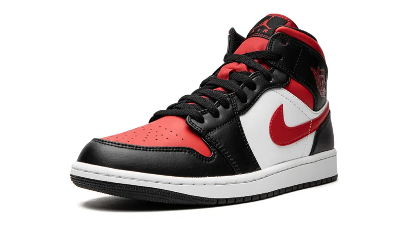 Air Jordan 1 Air Jordan 1 Mid 'Bred Toe' 