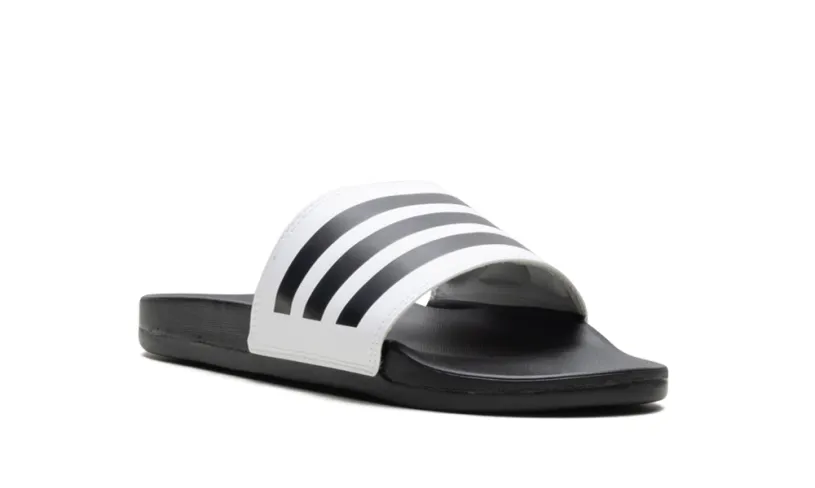 More Adidas Shoes Adilette Comfort Slides 'Cloud White Core Black'