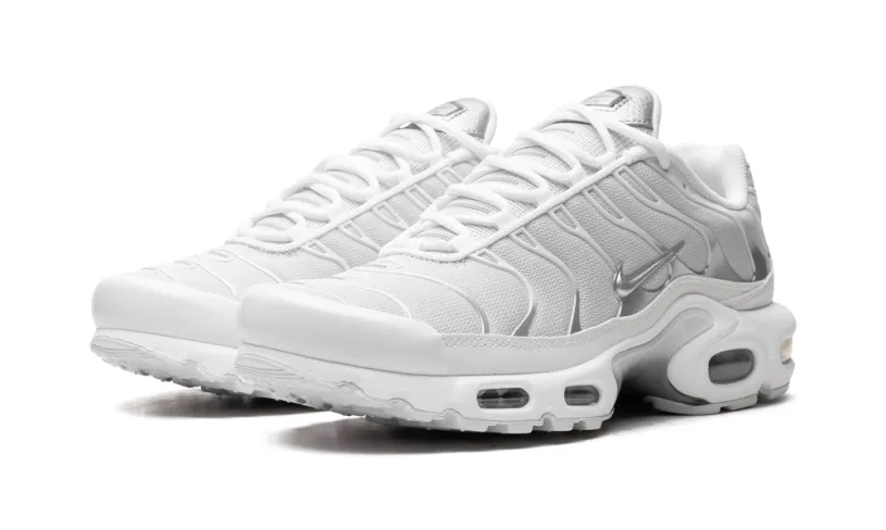 Nike Air Max AIR MAX PLUS WMNS 'White   Metallic Silver' 