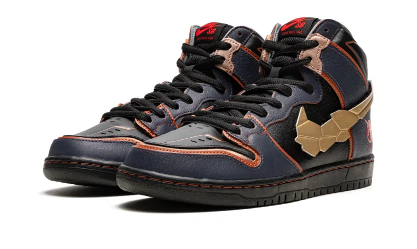 Nike SB SB Dunk High Pro QS 'Gundam - Banshee' 