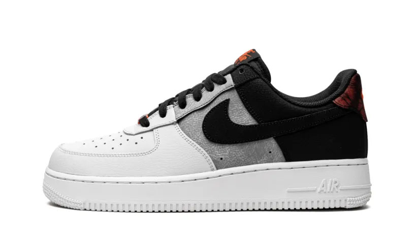 Nike Lifestyle Air Force 1 '07 LV8 'Black   Smoke Grey   White' 