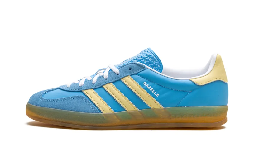 Adidas Gazelle Gazelle Indoor WMNS 'Semi Blue Burst Almost Yellow'