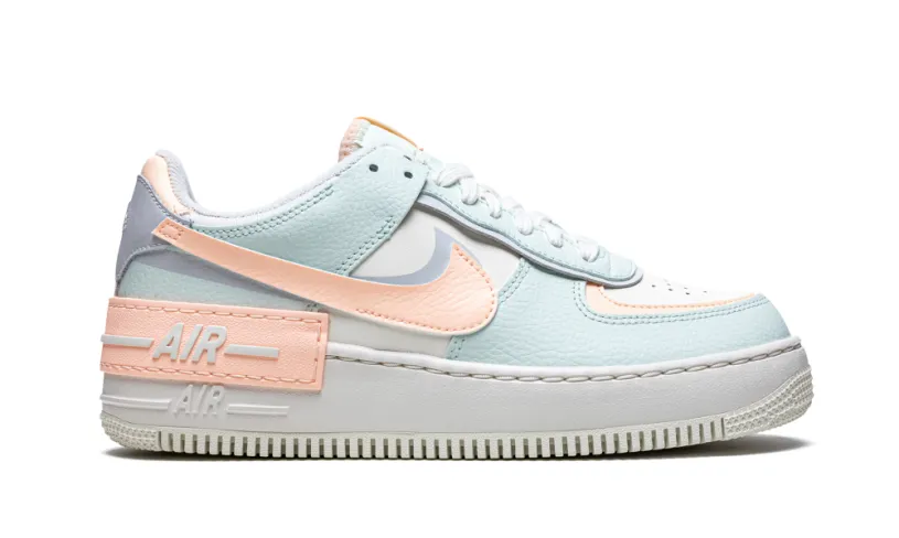 Nike Lifestyle AF1 SHADO WMNS 'Barely Green   Crimson Tint' 