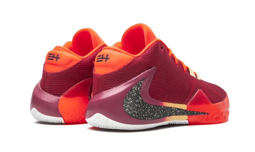 Nike Basketball Zoom Freak 1 'All Bros Noble Red' 