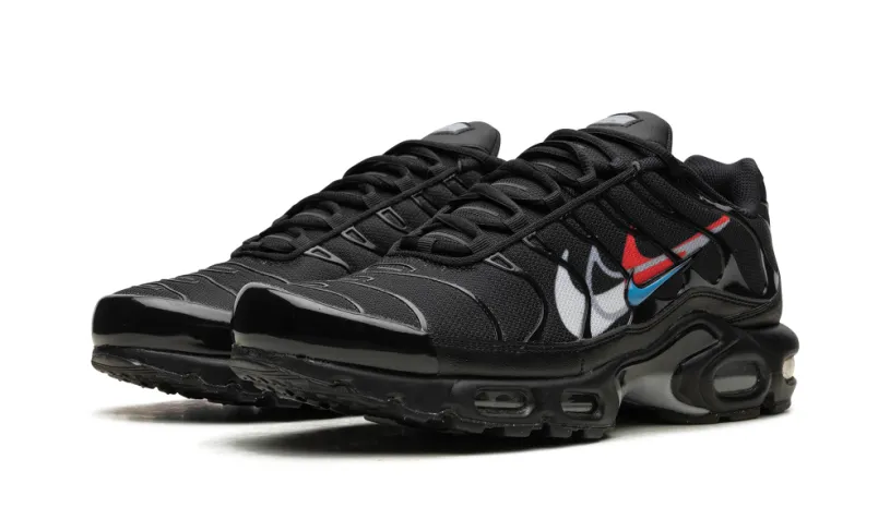 Nike Air Max Air Max Plus 'Multi Swoosh Black Bright Crimson'