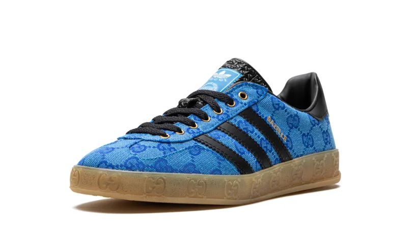 Adidas Gazelle Gazelle 'Gucci - GG Monogram - Blue' 