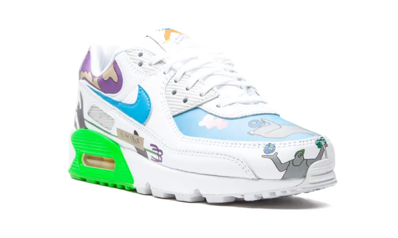 Nike Air Max Flyleather Air Max 90 QS 'Ruohan Wang' 