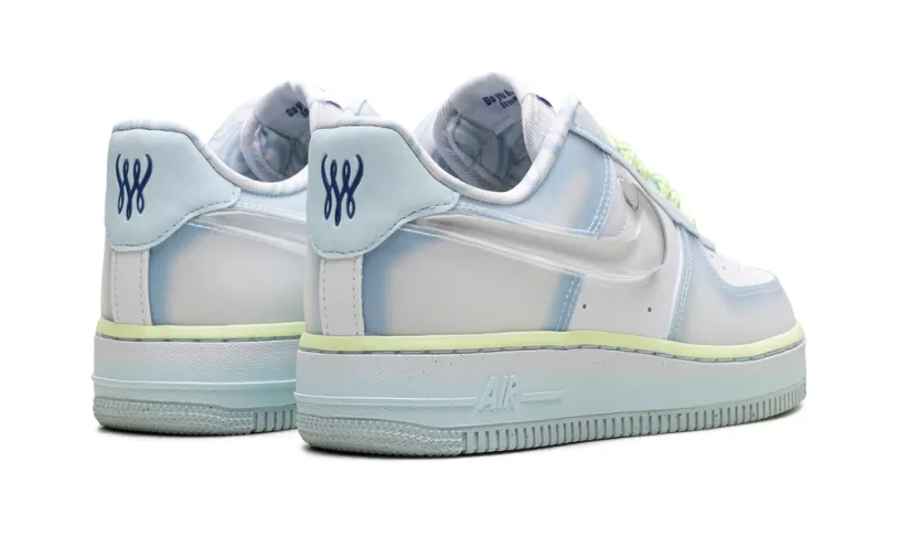Nike Lifestyle Air Force 1 Low WMNS 'Serena Williams Design Crew Psychic Blue' 