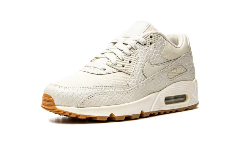 Nike Lifestyle AIR MAX 90 MNS WMNS 'Light Bone Snakeskin' 